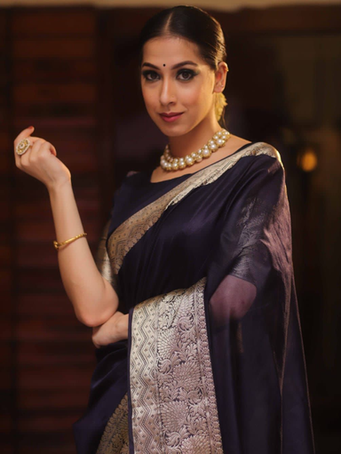 Banarasi Organza silk saree