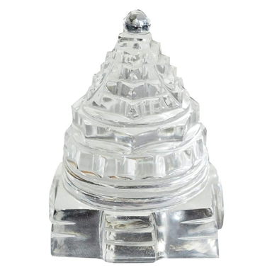SHIVARATNA Sphatik Shree Maha Meru Yantra (50 Grams)