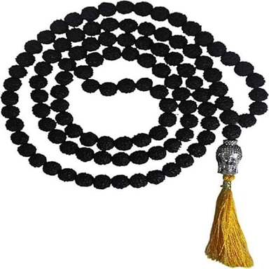 ShivaRatna Buddha Rudraksha Mala 108+1 (for Peace of Mind & Meditation)
