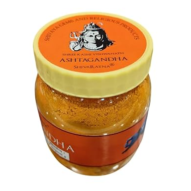 ShivaRatna Original Chandan and Keshar Ashtagandha Tilak - 600 Grams (Big Pack)