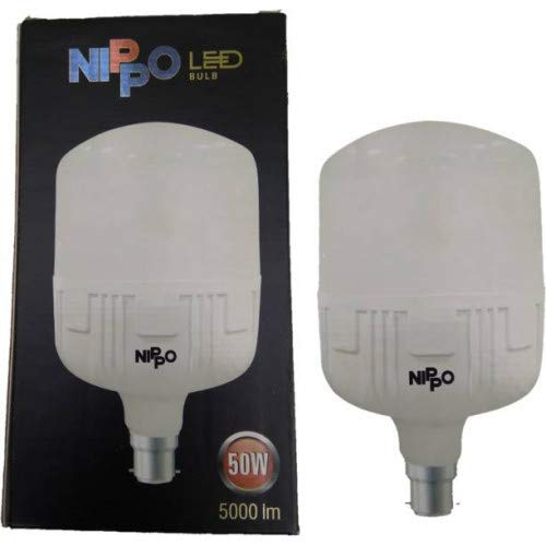 Nippo LED Bulb 50W (Energy-Efficient High Brightness LED Light for Home & Office Use)