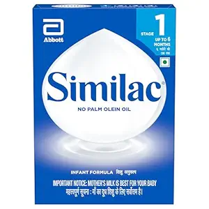 Similac Infant Formula No.1 400g (Nutritionally Complete Baby Formula for 0–6 Months, Supports Growth & Immunity)