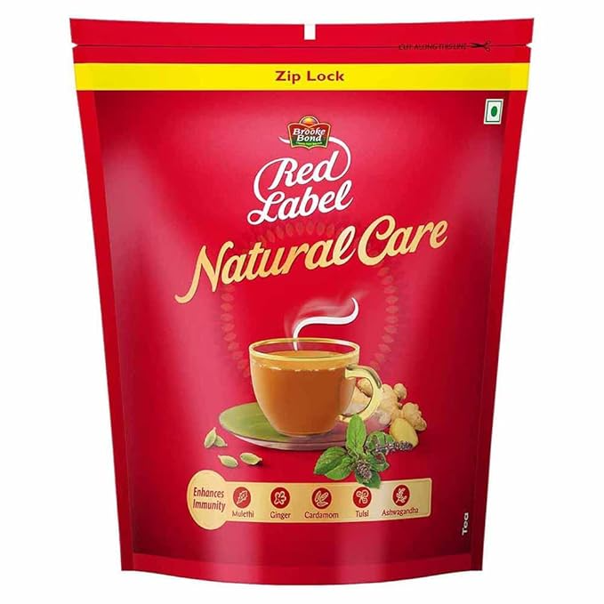 Brooke Bond Red Label Nature Care Tea 1KG (Premium Black Tea Leaves, Aromatic & Refreshing Daily Brew)