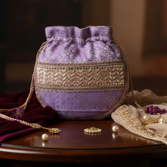 Bahudha Handcrafted premium potli bag