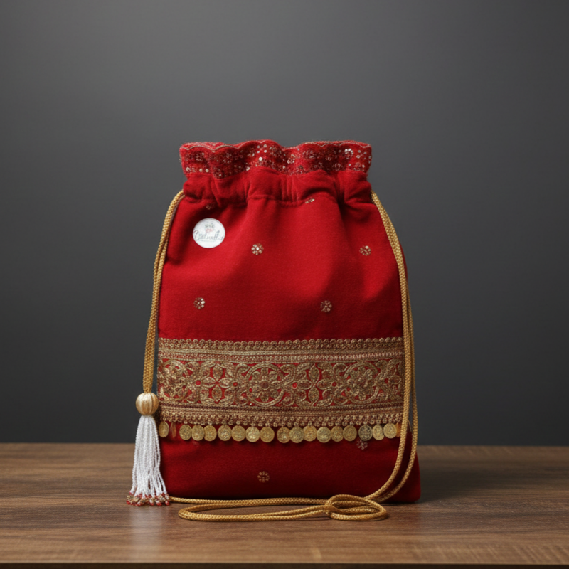Bahudha Handcrafted premium potli bag