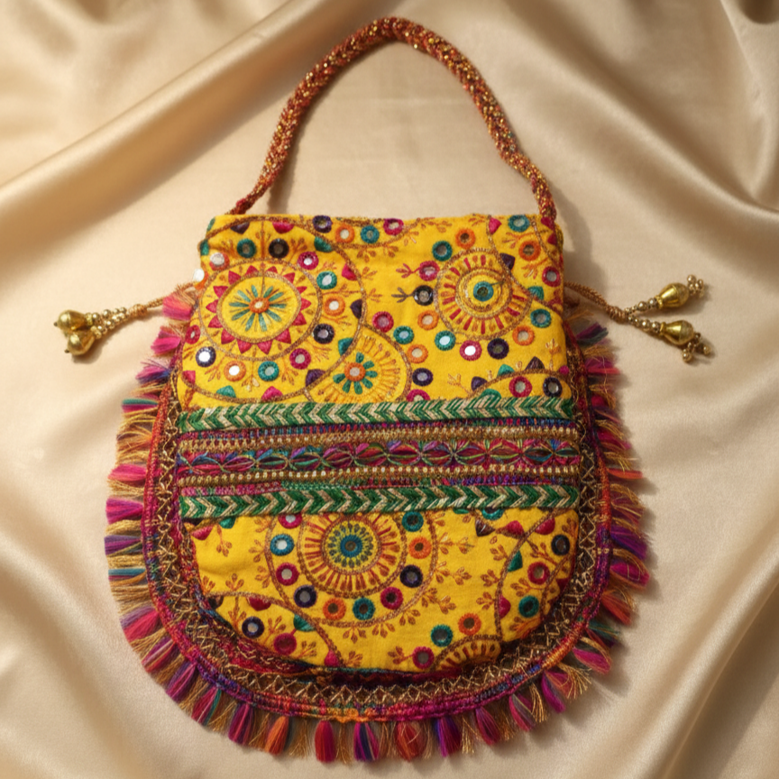 Bahudha handicraft rajasthani potli bag