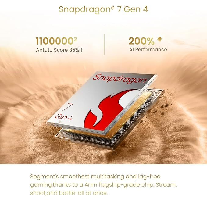 realme 15 Pro 5G Smartphone 12+512GB Silver,4K 60FPS,144Hz HyperGlow 4D Curve Display,7000mAh Battery,80W SuperVOOC, Camera Triple 50MP, Snapdragon 7 Gen 4, IP69