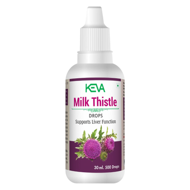 KEVA Milk Thistle Drops – Natural Liver Detox & Liver Health Support (30 ml)