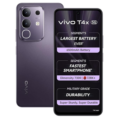 VIVO T4x (Pronto Purple, 6GB + 128GB) - Keshari Vision