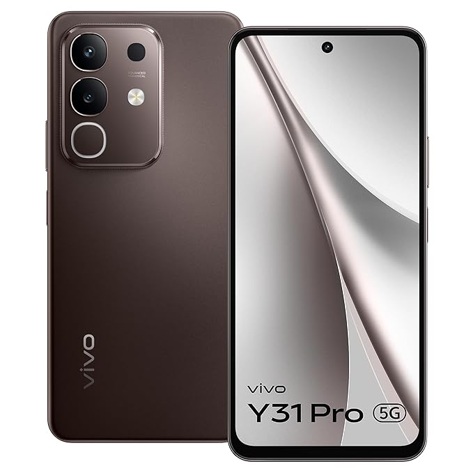Vivo Y31 5G Smartphone | Reliable Performance | 5G Connectivity | Sleek & Lightweight Design - Keshari Vision