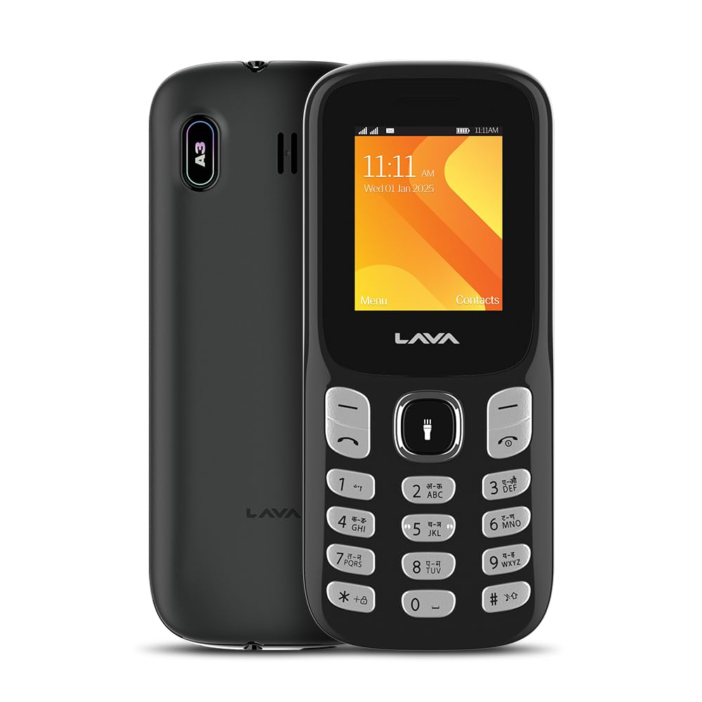 Lava A3 King Feature Phone | Dual SIM | Big Display | Long Battery Life